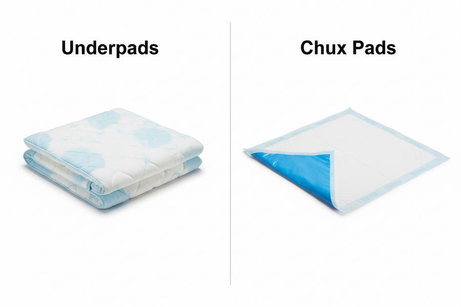 Underpads vs. Chux Pads: What's the Difference and Which One Do You Need?